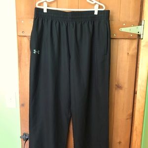 Under Armour-XL- heat gear- wind pants